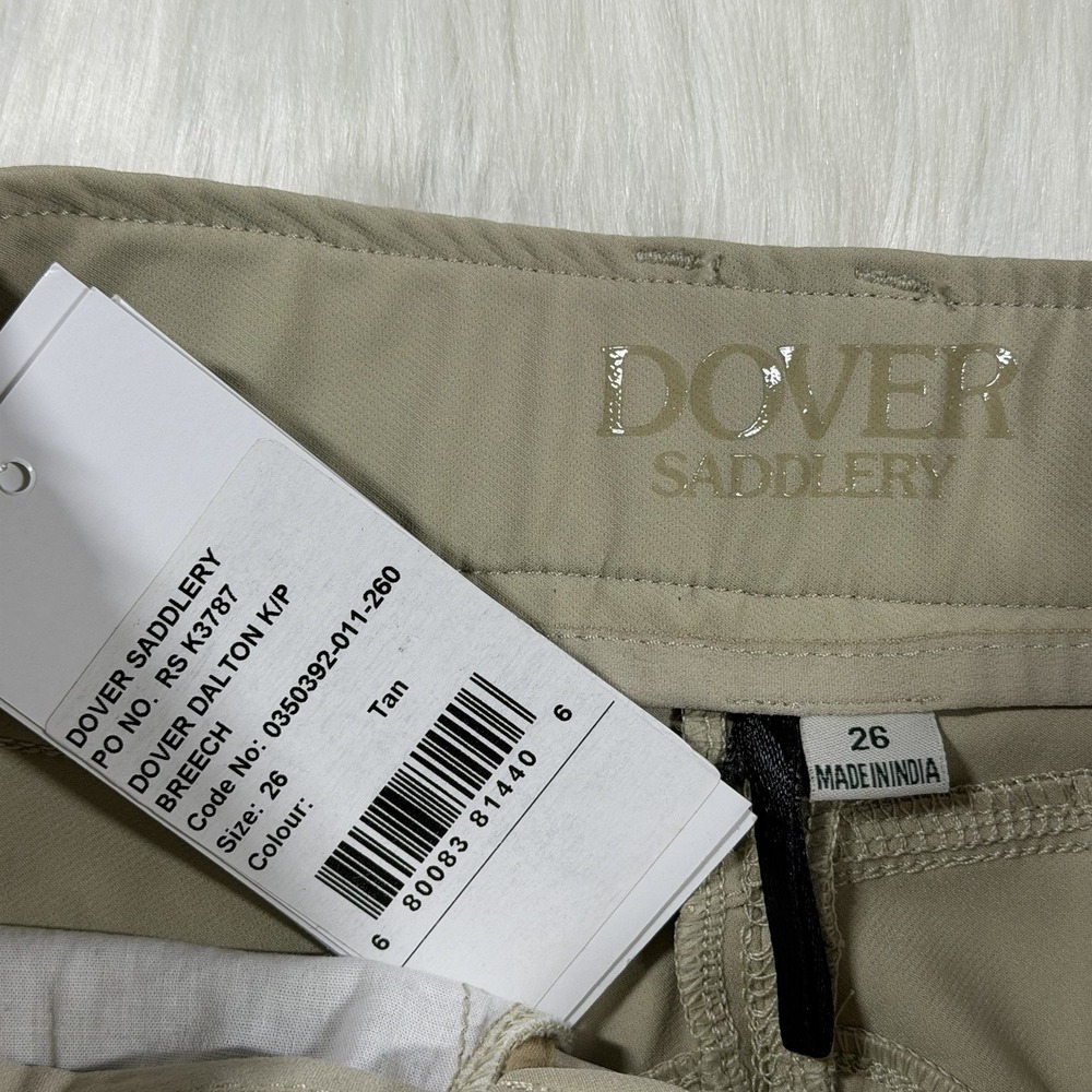 Dover Saddlery Full seat Riding Breeches in Beige - Picture 7 of 10